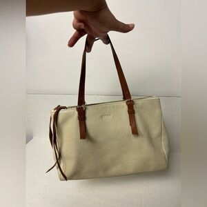 GIUDI made in Italy Tan Brown Genuine leather Shoulder bag